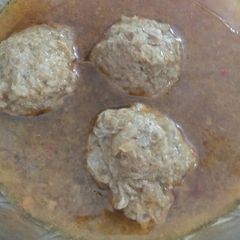 A picture of Yummy kofta salan.