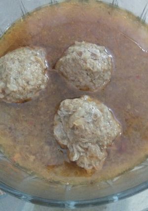 A picture of Yummy kofta salan.