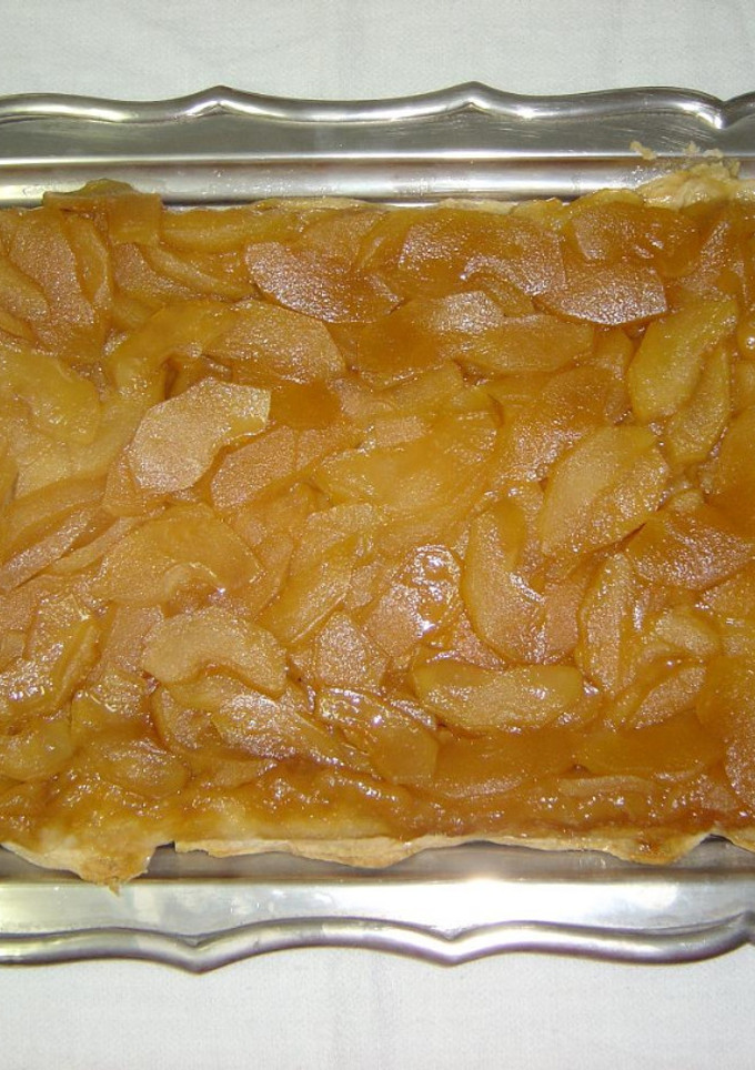 Una foto de Tarta tatin de manzana