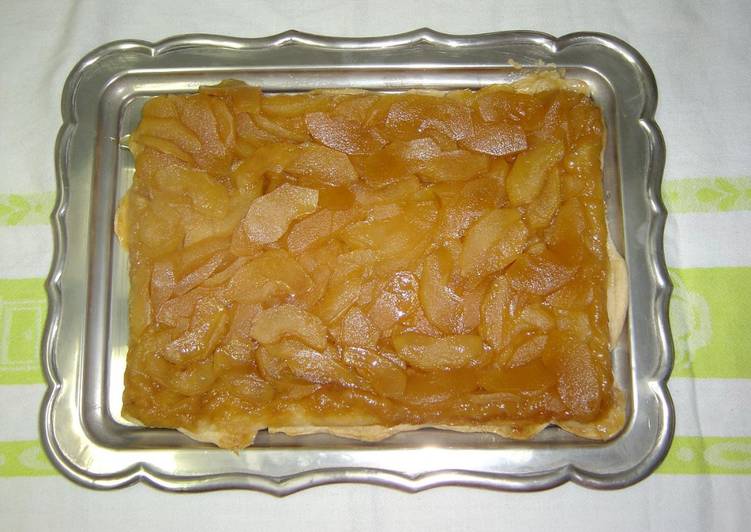 Tarta tatin de manzana