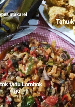 Foto resep Ikan klotok suwir tahu cabe ijo