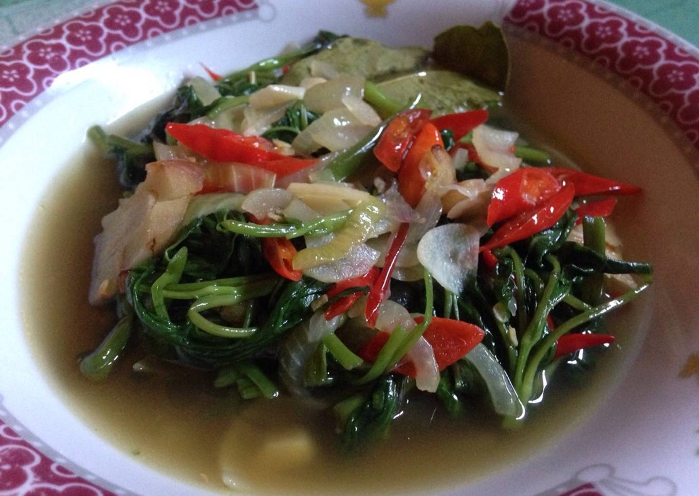 Bayam panggang