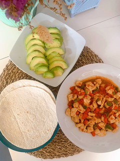 Una foto de Fajitas a mi manera