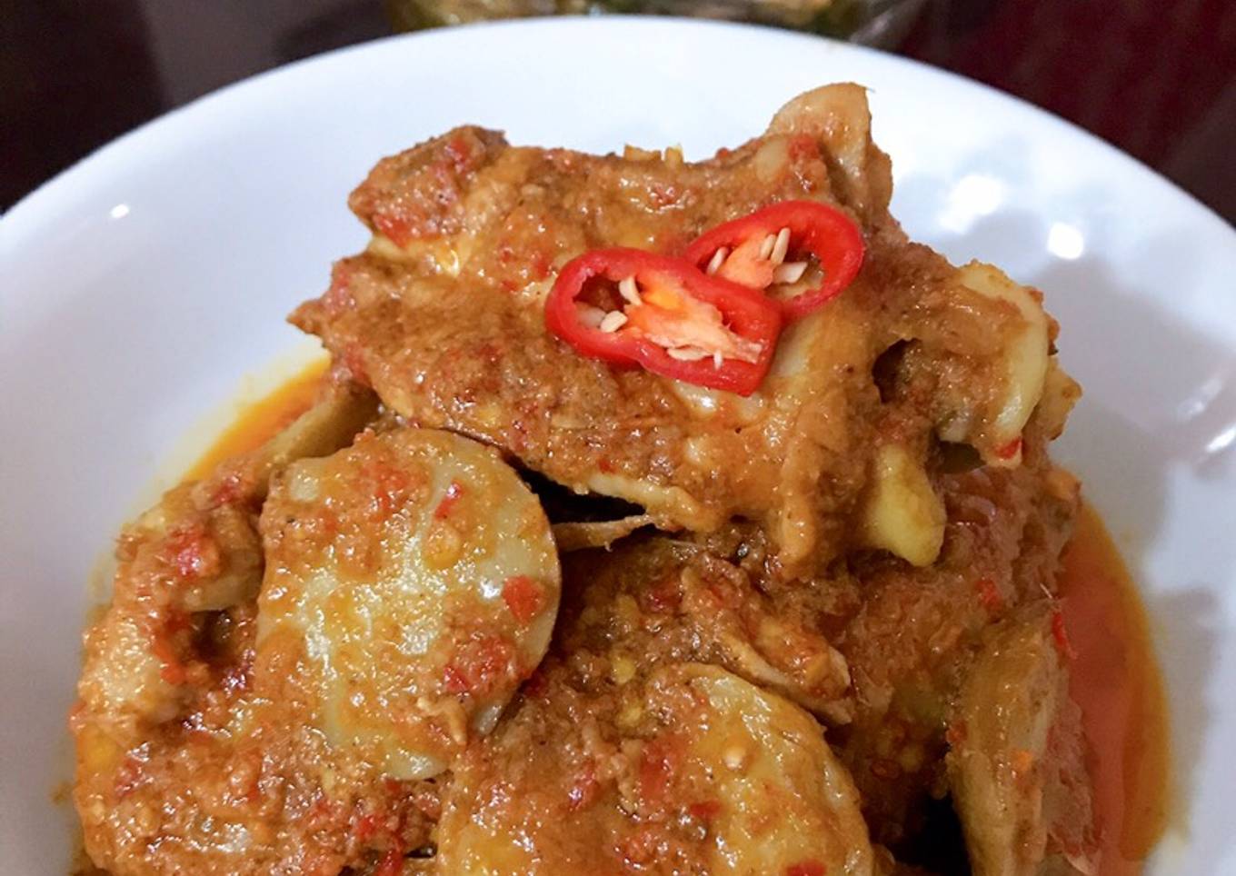 Rendang Jengkol Ayam