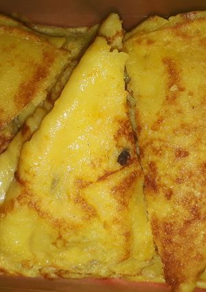 Foto resep Pancake Kabocha with Banana