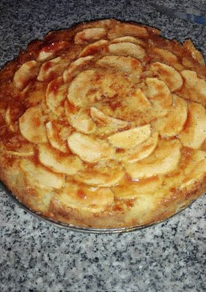 Una foto de Torta de manzana