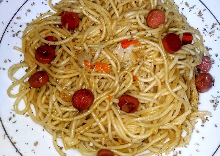 Resep Spaghetti Aglio Olio 🍝 Anti Gagal