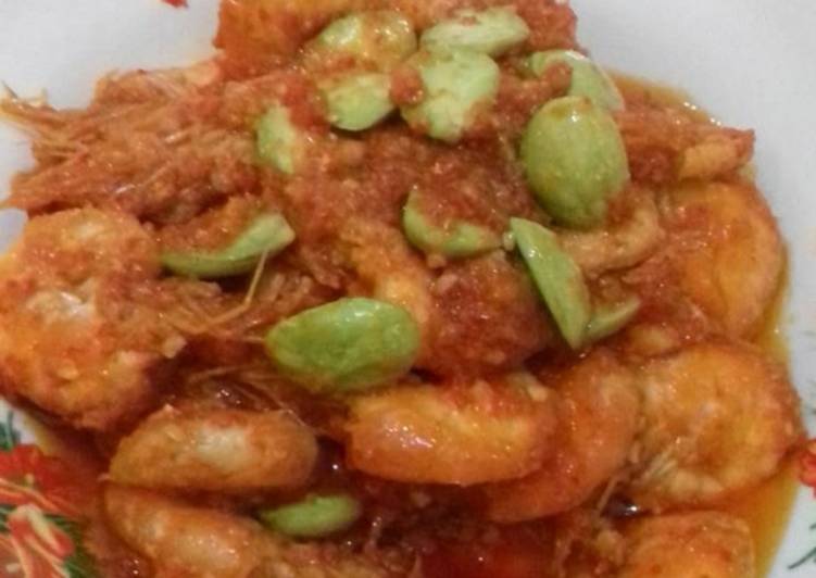 Bagaimana Membuat Udang Sambal Pete, Lezat Sekali