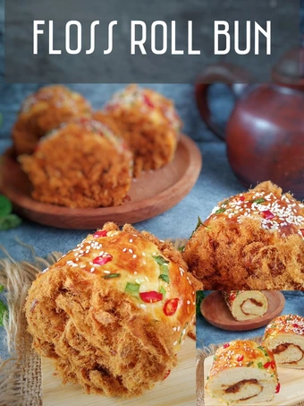 Langkah Gampang Membikin Resep Floss Roll Bun (Roti Gulung Abon) yang Bisa Manjain Lidah Anti Ribet, Mantap Sekali