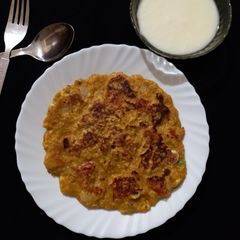 A picture of Healthy oats paneer chilla.