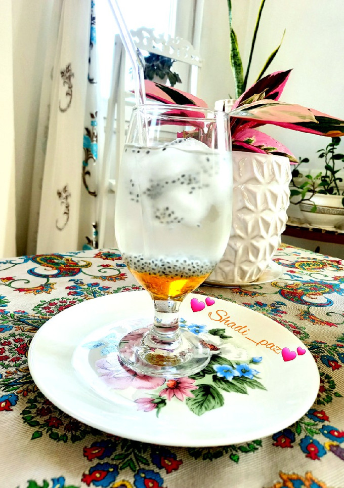 عکسی از دستور شربت زعفران 🍷
