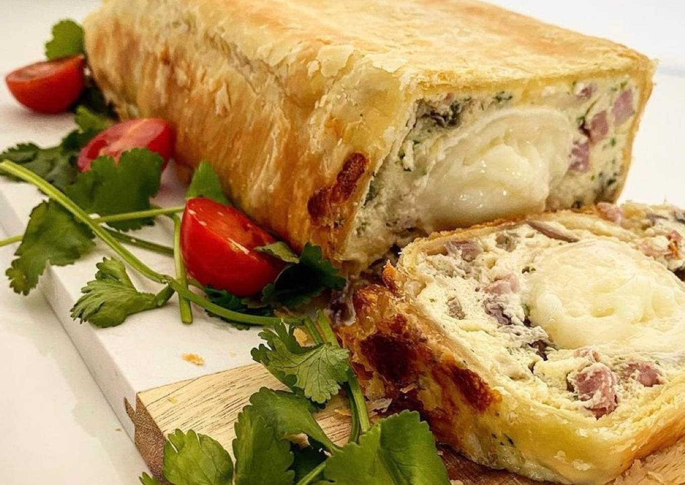 Quiche cake croustillant