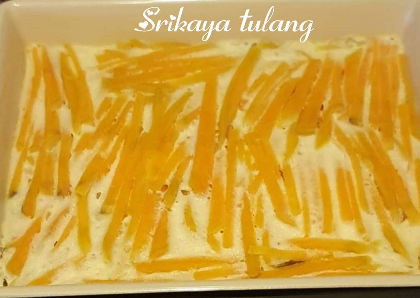Serikaya tulang khas Riau (serikaya ubi jalar)