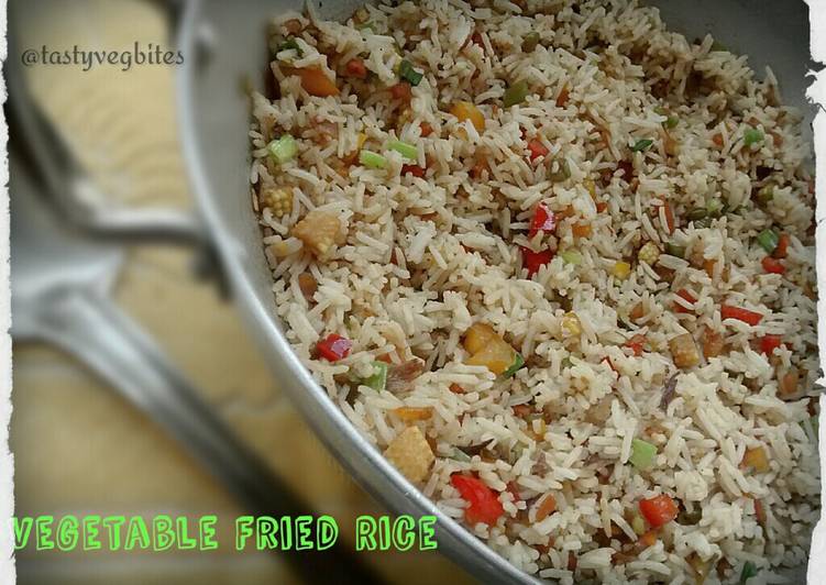Stir Fried Vegetable Rice
