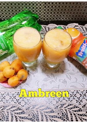 A picture of Loquat drink 🍹.