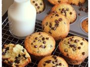 Gambar muffin coklat choco chip