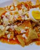 Salsa para chilaquiles rojos