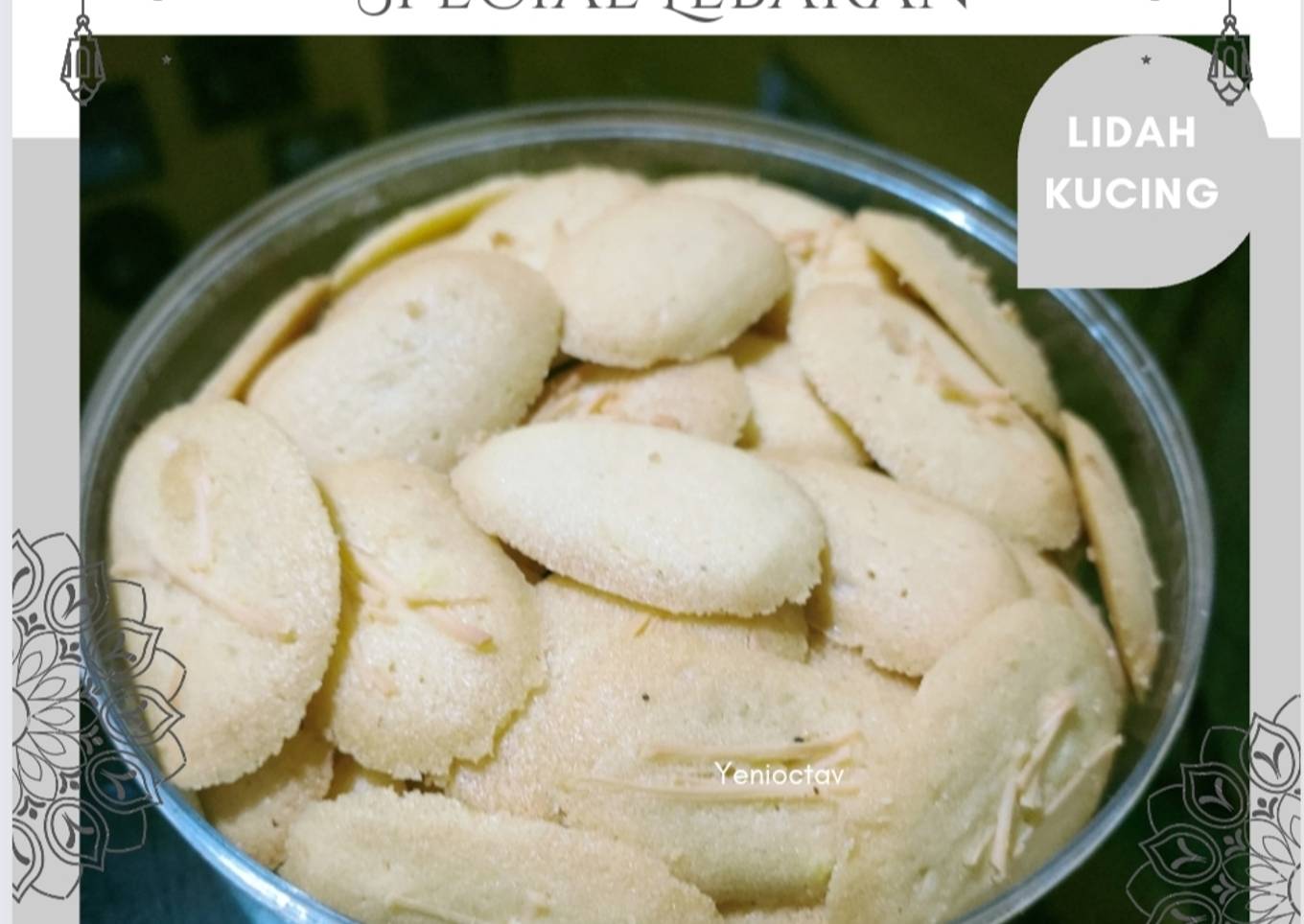 Bagaimana Membuat Lidah Kucing (Kue kering lebaran) Anti Gagal