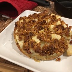 A picture of Protein packed apple crisp.