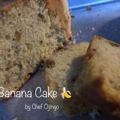 Banana Cake রেসিপির প্রধান ছবি