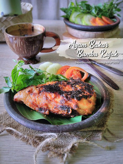 Foto resep Ayam Bakar Bumbu Rujak