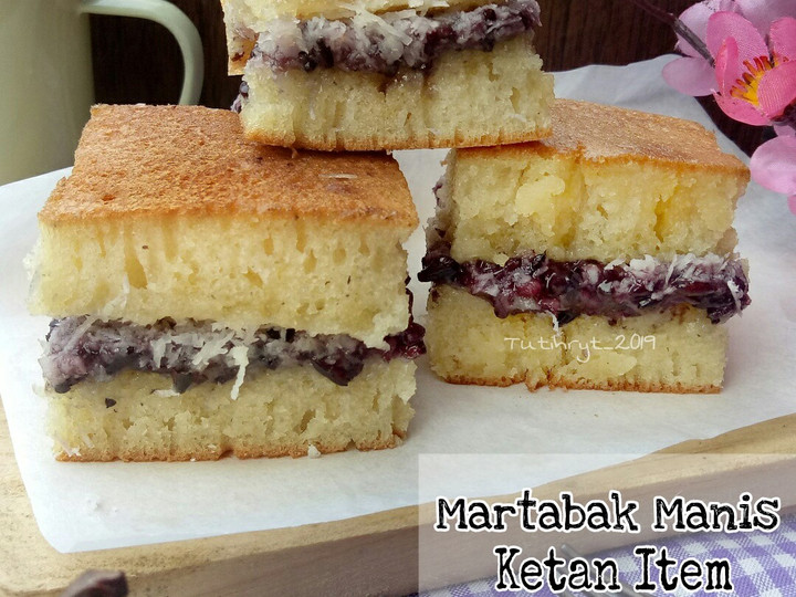  Resep termudah membuat Martabak manis ketan item dijamin menggugah selera