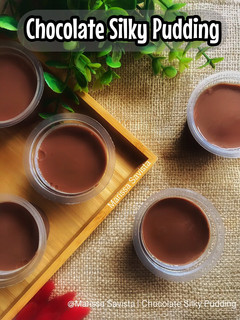 Foto resep Chocolate Silky Pudding
