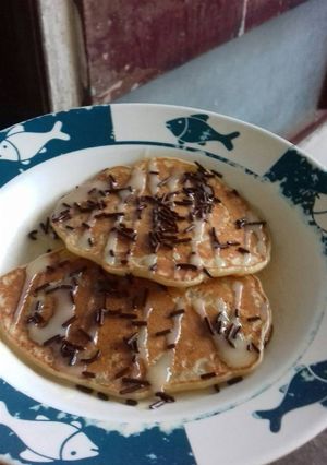 Foto resep Banana pancake 🍮