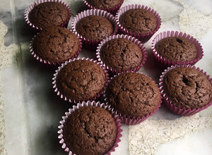 Una foto de Cupcakes de chocolate 🧡