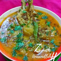 A picture of Hyderabadi Chicken Khorma.