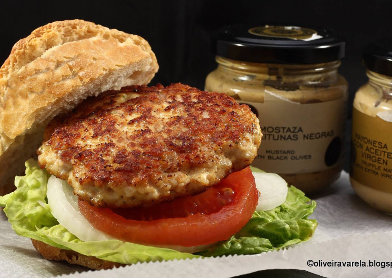 Hamburguesa de pollo