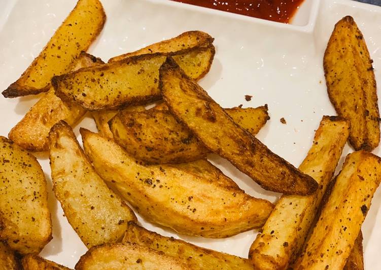 Recipe: Yummy Potato Wedges