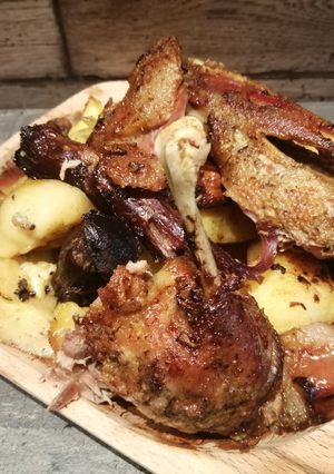 Egészben sült kacsa recept fotója