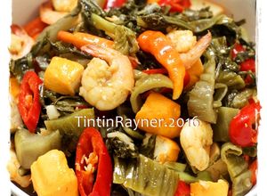 Foto resep Tumis Sawi Asin Udang Kilatt