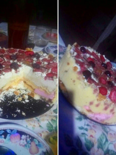 Una foto de Postre helado