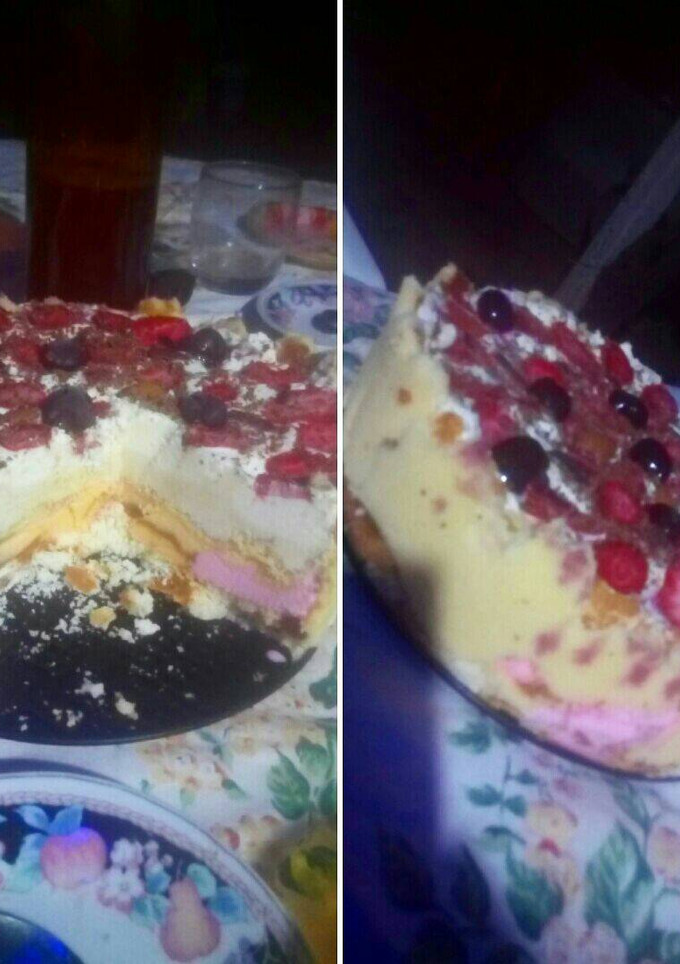 Una foto de Postre helado