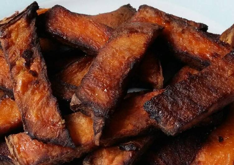 Simple Way to Make Ultimate Vickys Chunky Sweet Potato Chips / Fries, GF DF EF SF NF