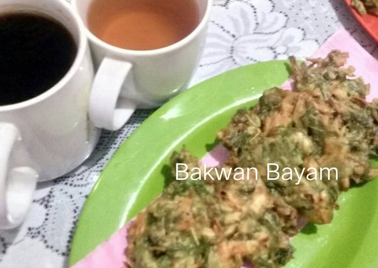 Bakwan Bayam