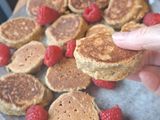 Minis pancakes flocons d’avoine et banane