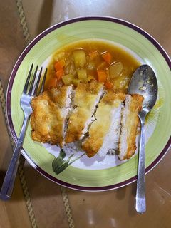 Foto resep Chicken Katsu Japanese Curry 🍛 with Apple