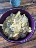 Cheesy Beef Stroganoff