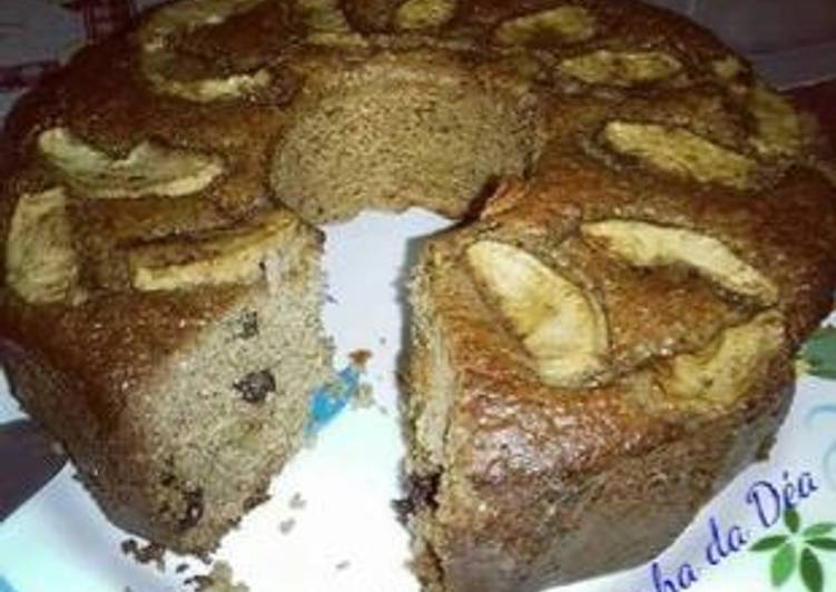 Bolo de banana com aveia e passas Receita por Cozinha da Déa - Cookpad