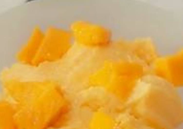 Recipe of Perfect Mango yoghurt mango matho