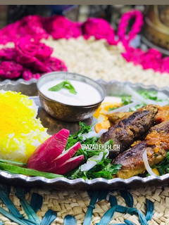 عکسی از دستور کباب تابه ای