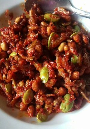 Foto resep Sambal teri campoer