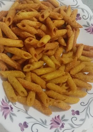 عکسی از دستور پفک خانگی