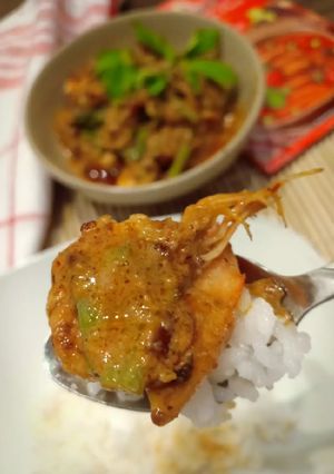 Foto resep Red Curry Shrimp 🦐. Kari Udang Thai