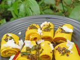 খান্ডভি (Khandvi recipe in Bengali)