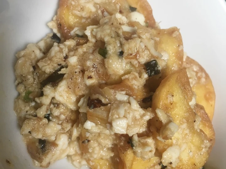 Langkah Gampang Menyiapkan Resep Tofu telur asin yang  Bikin Ketagihan Anti Ribet, Mantap Sekali