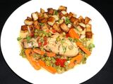 Pollo arvejado